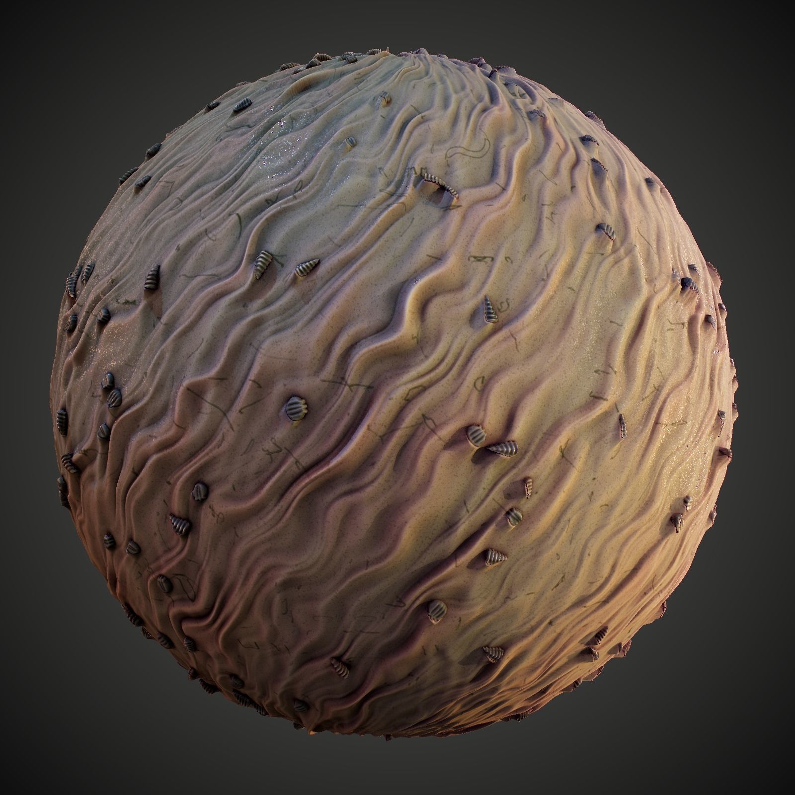 Stylized Forest Bog Materials Texture_8