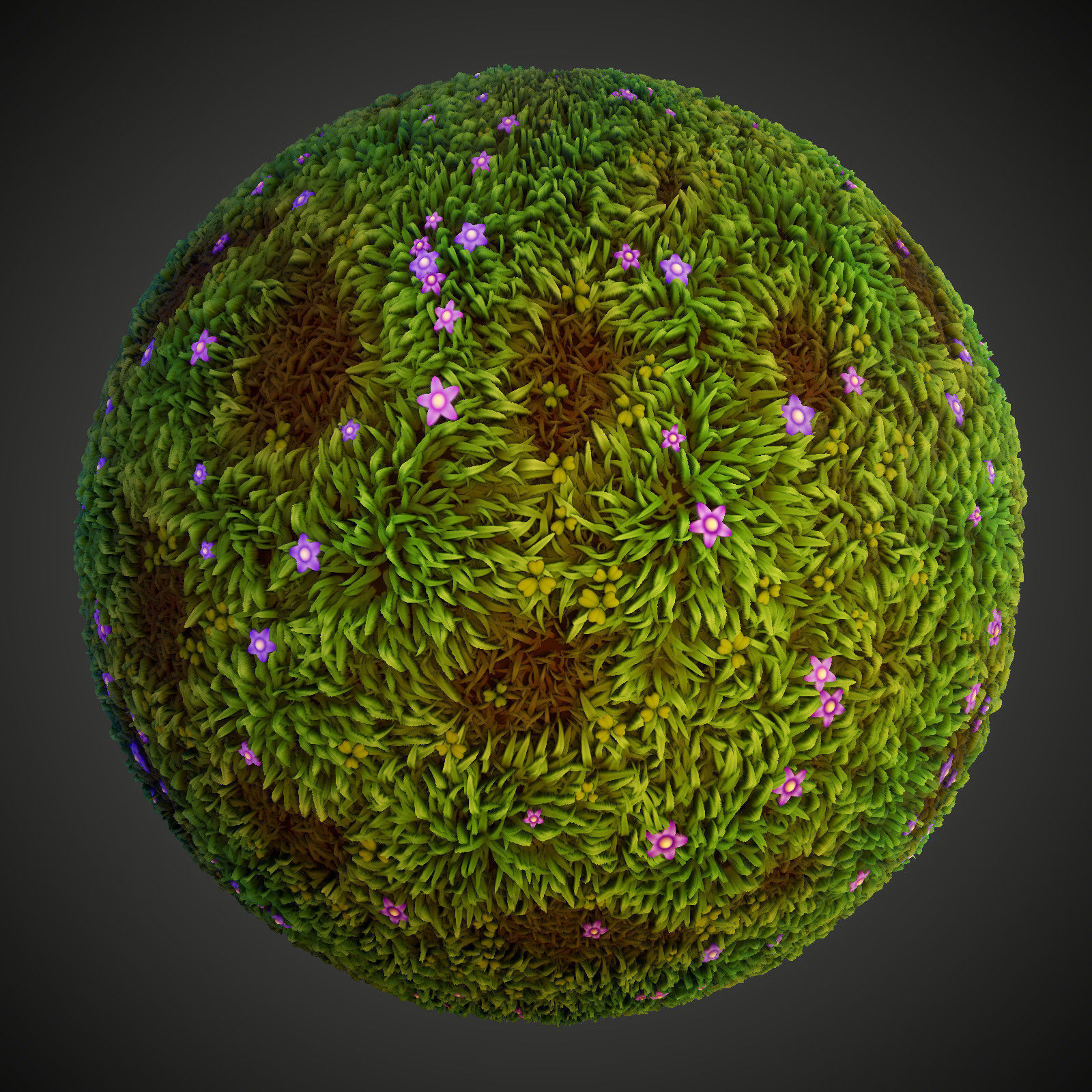 Stylized Forest Bog Materials Texture_4