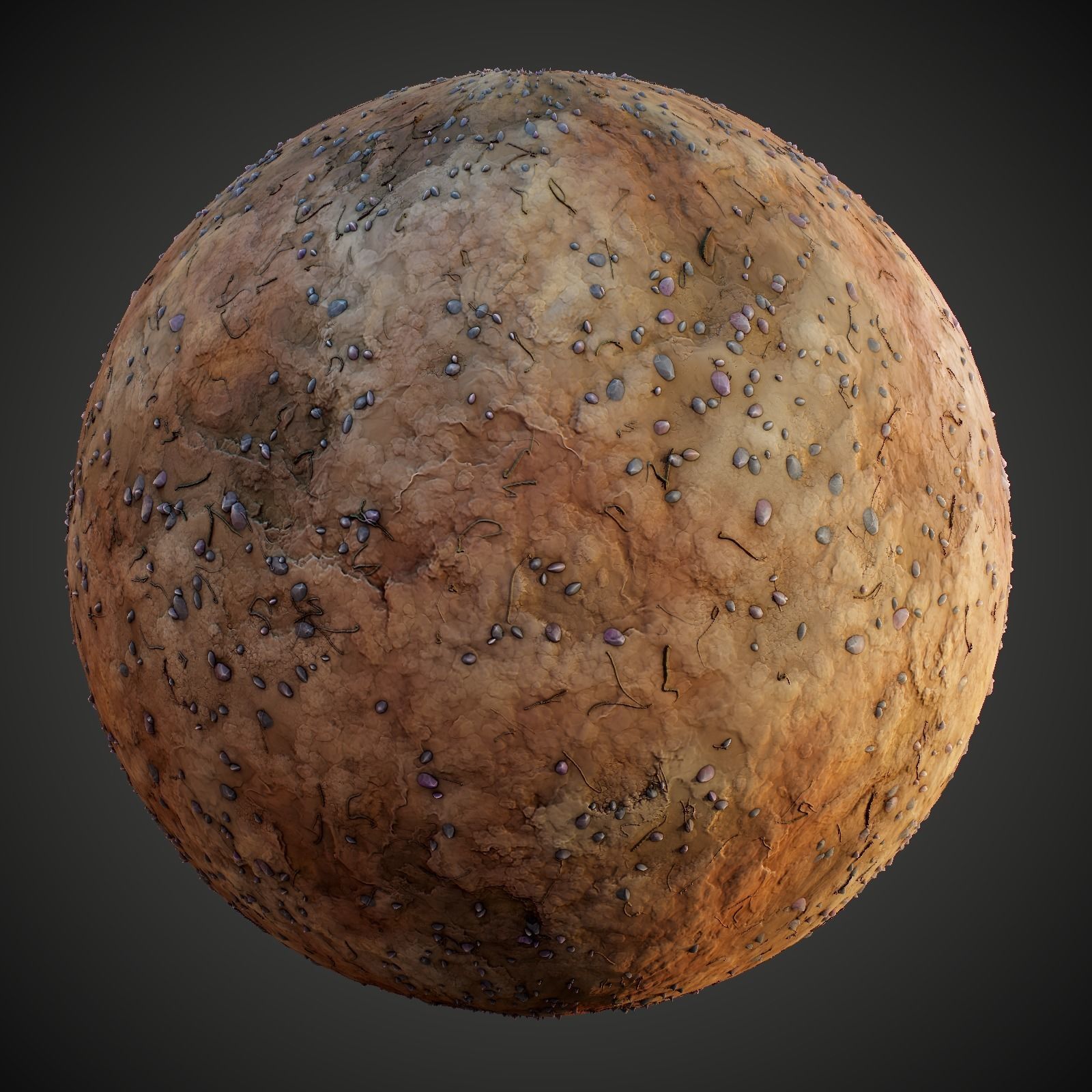 Stylized Forest Bog Materials Texture_2