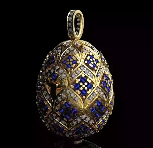  Easter egg 3D print model