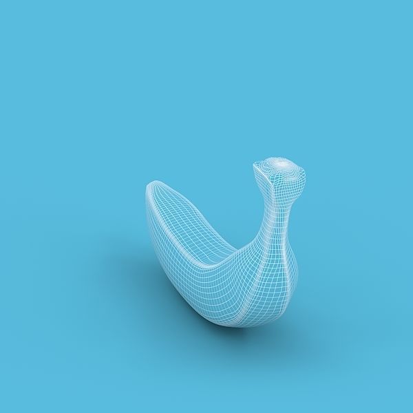 Banana 3D model_10