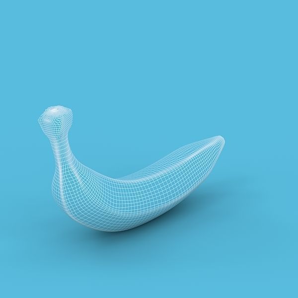 Banana 3D model_14