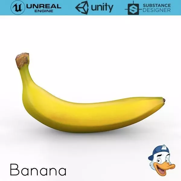 Banana 3D model_0