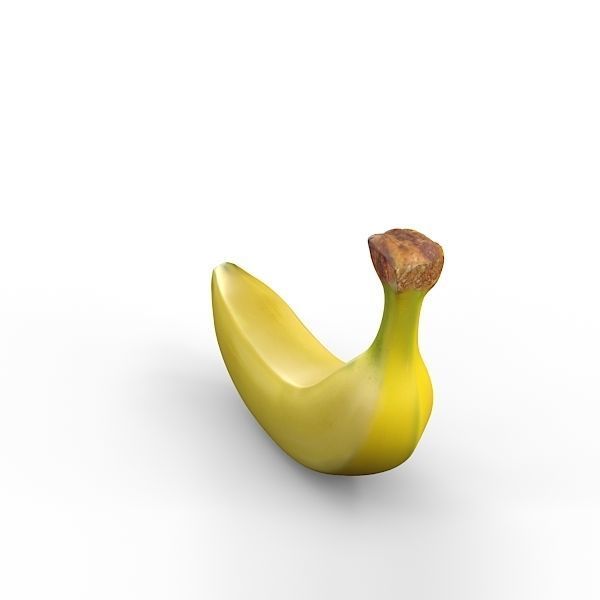 Banana 3D model_9