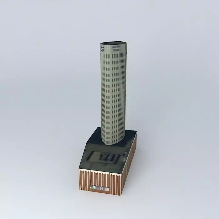 Abu Dhabi Chamber of Commerce Free 3D model