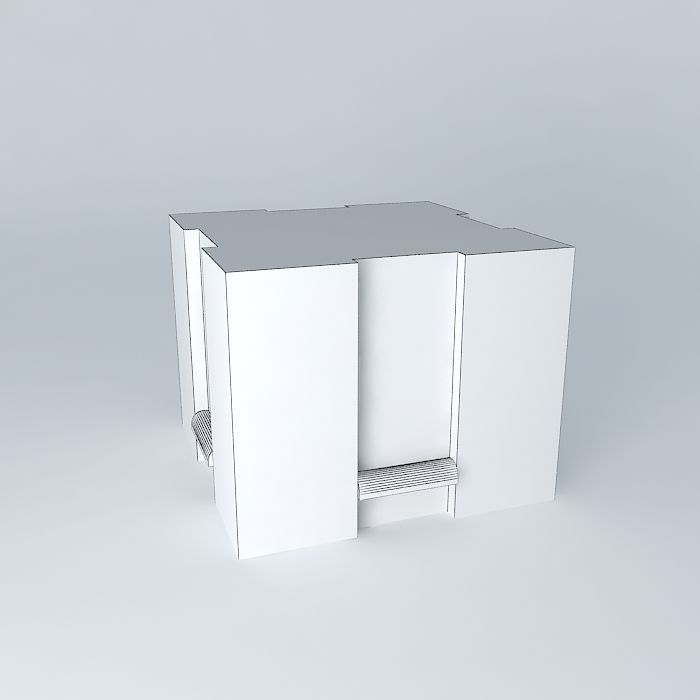 Portland Waterfront Building Free 3D model_4