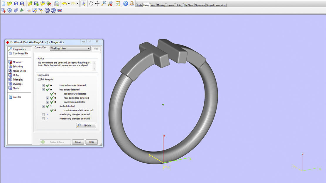 Wire Ring 3D print model_5