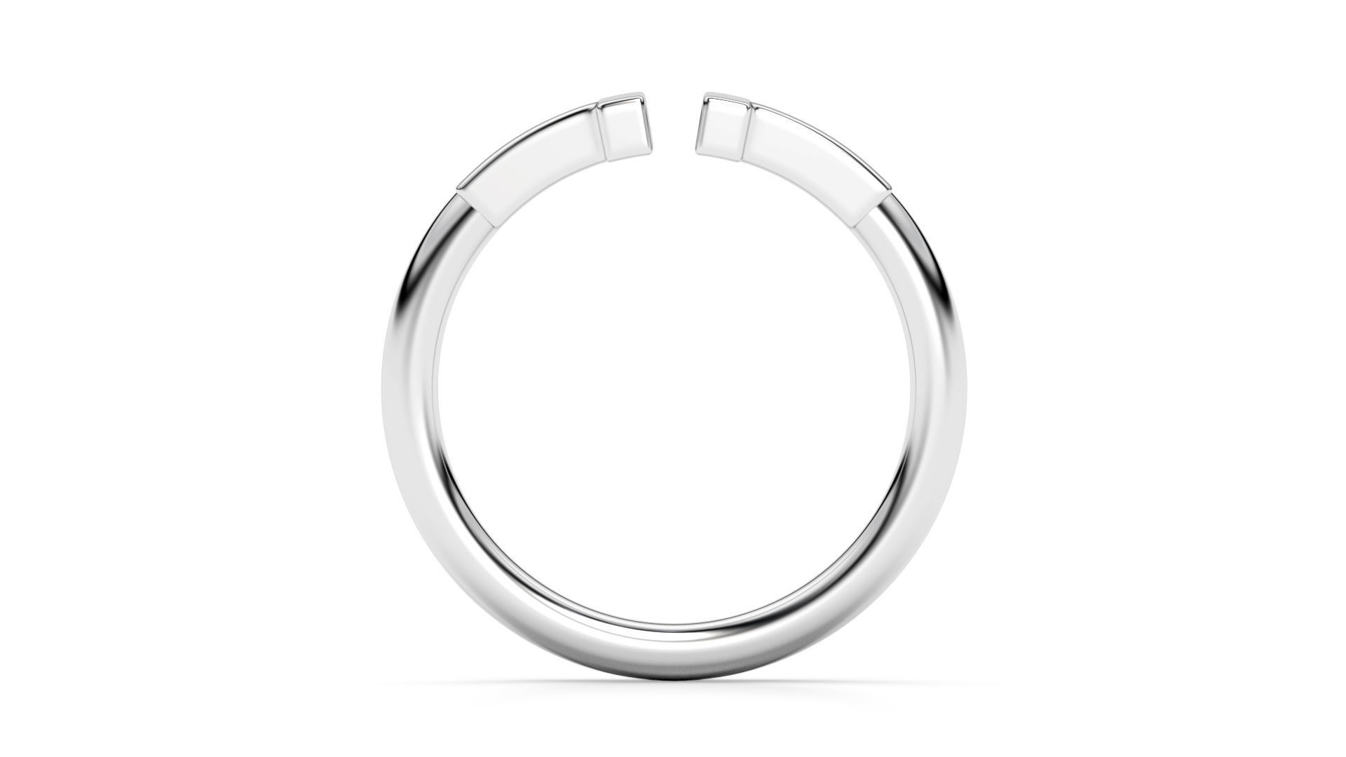 Wire Ring 3D print model_3