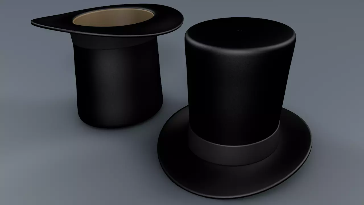 Topper Hat Free 3D model