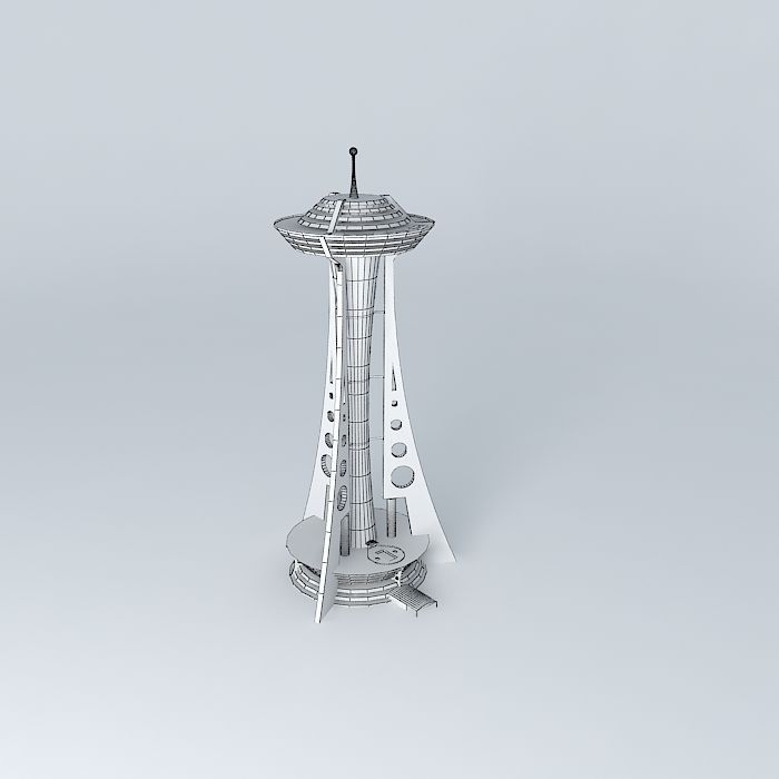 Skyscraper for 3d Challenge 009 Free 3D model_3