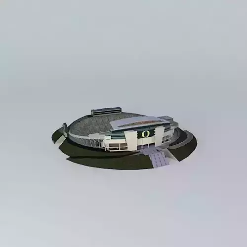 Autzen Stadium Free 3D model