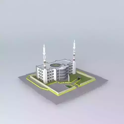 Baghdad Police Station Free 3D model