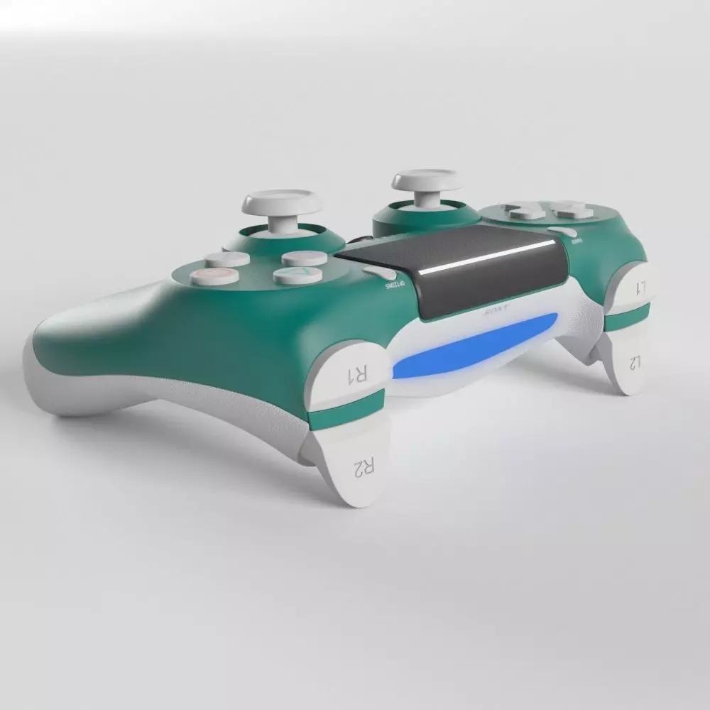 Sony PlayStation 4 DualShock Controller Alpine Green Edition 3D model_0