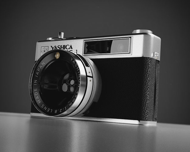 Yashica MG-1 Camera 3D model