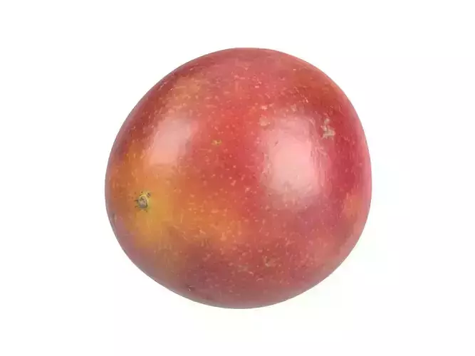 Photorealistic Passion Fruit 3D Scan 3