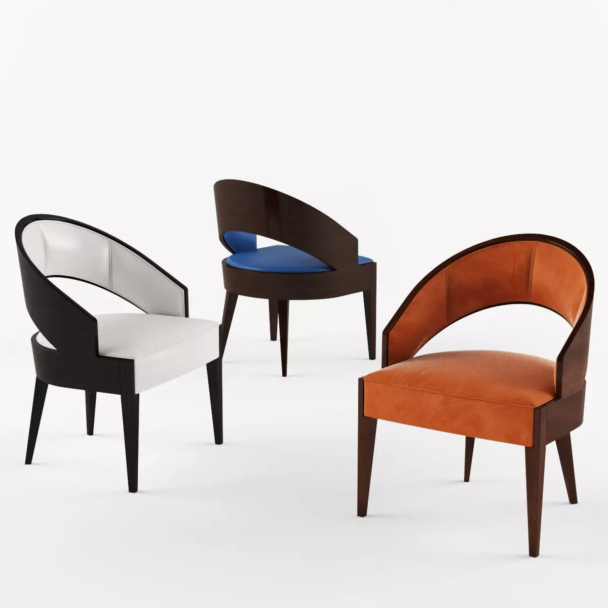 Selva Peggy chair Free 3D model
