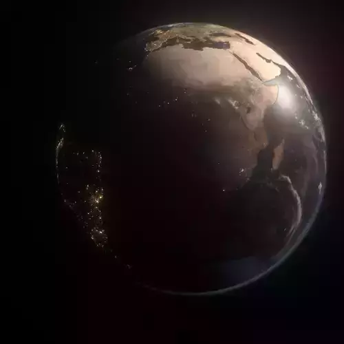 Earth Model Cinema 4D