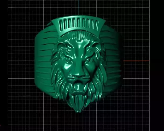 lion man ring