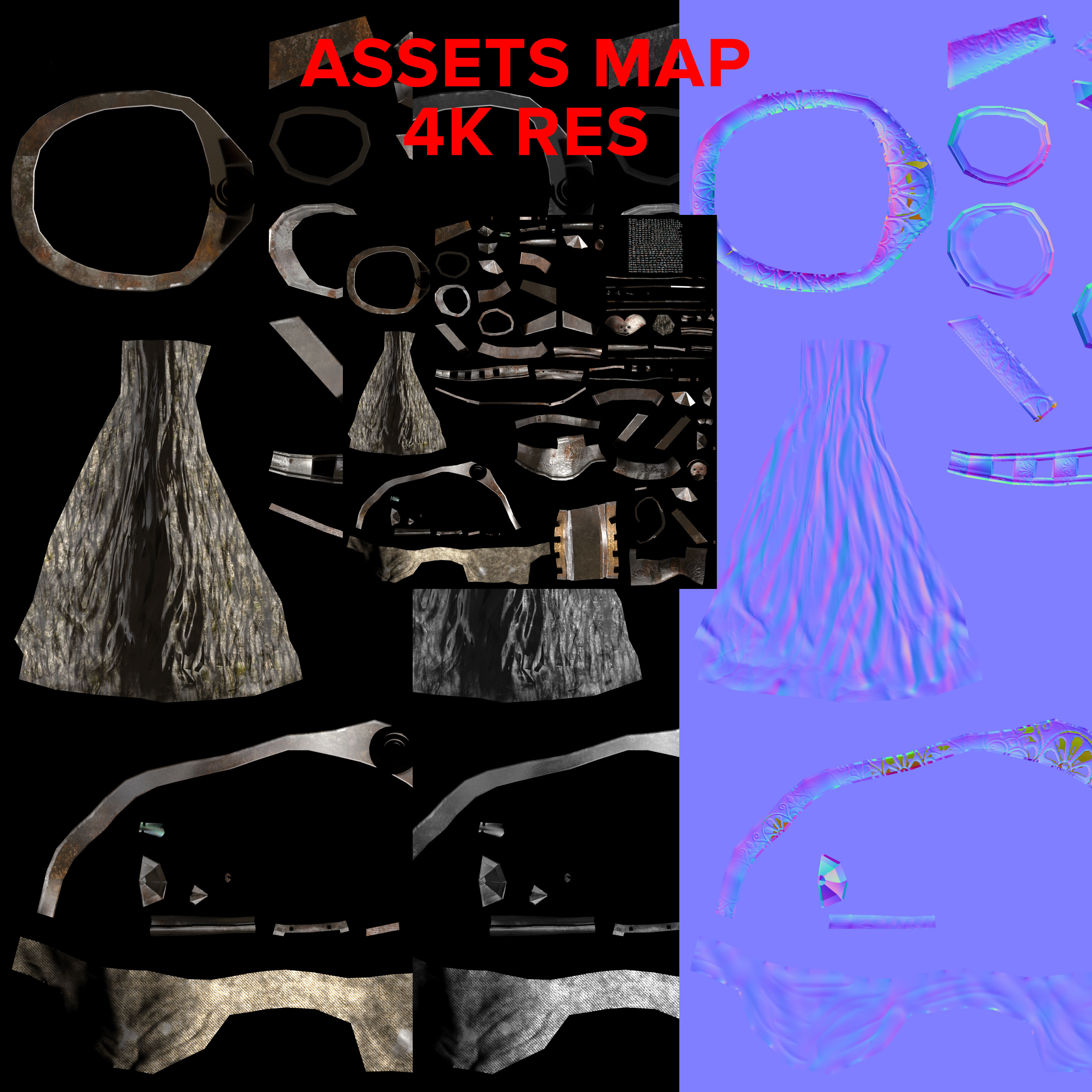 rhino game character  pbr -vr Low-poly 3D model_16