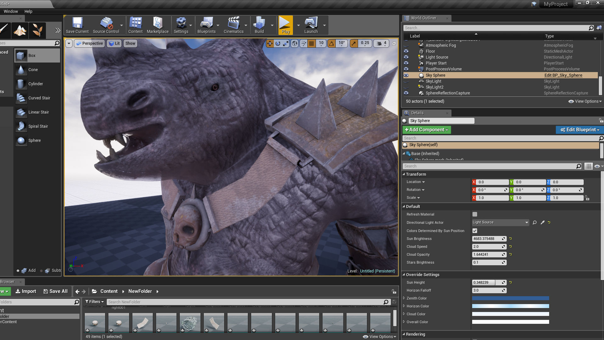 rhino game character  pbr -vr Low-poly 3D model_26