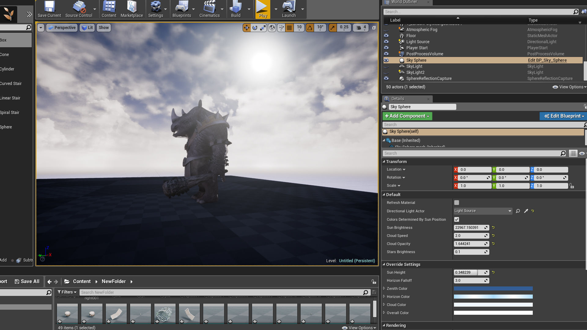 rhino game character  pbr -vr Low-poly 3D model_27