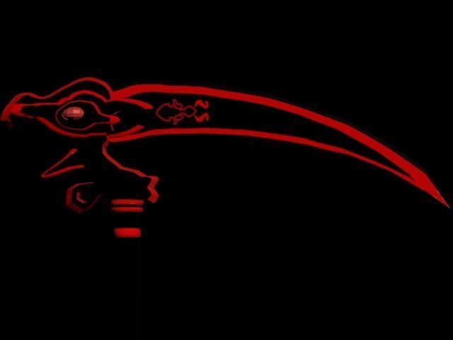 Scythe  Weapon 3D model_2