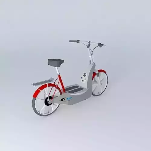 eGo Scooter Free 3D model eGo Scooter Free 3D model