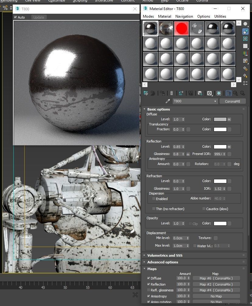 Terminator T800 Corona 3D model_2