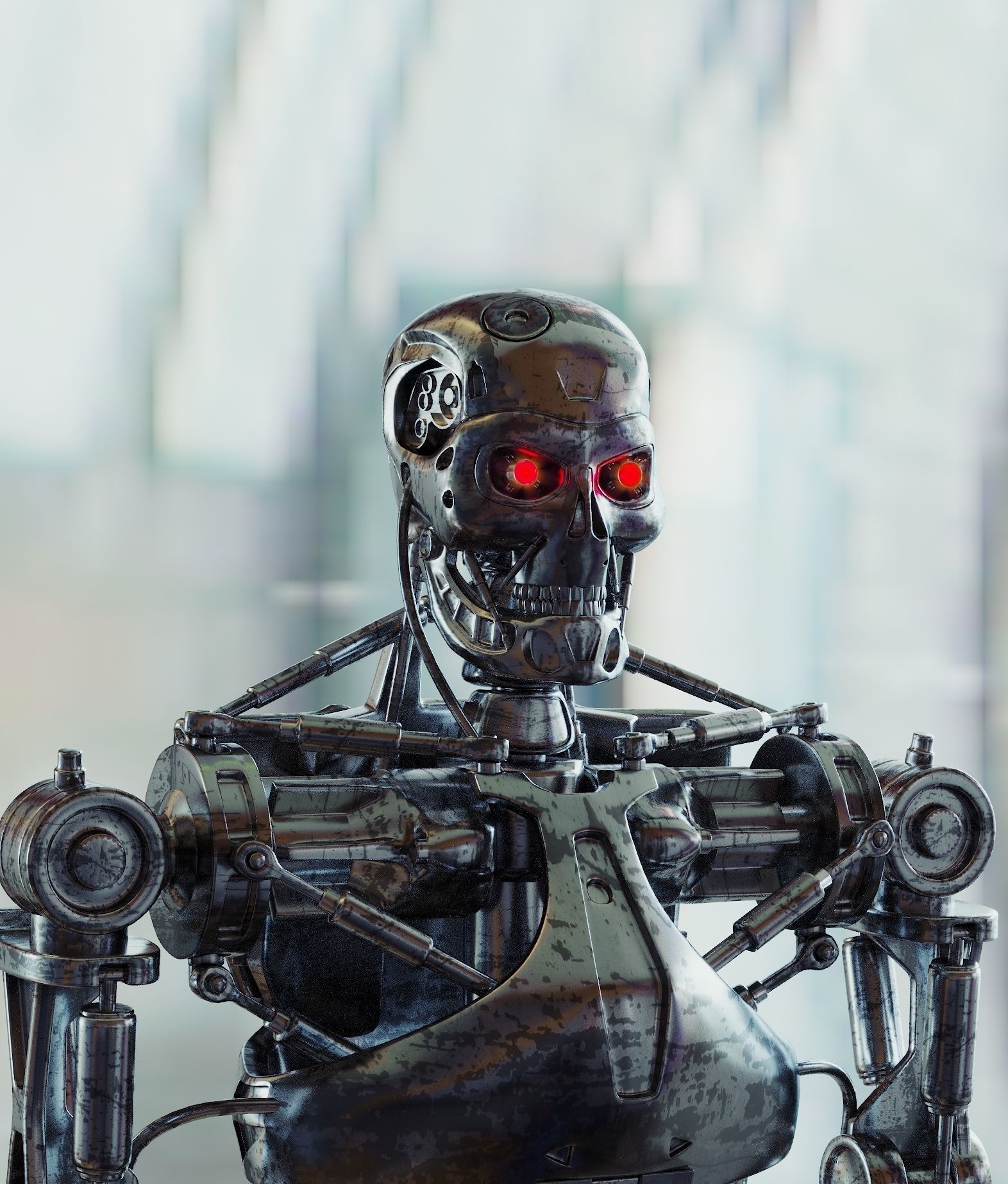 Terminator T800 Corona 3D model_1