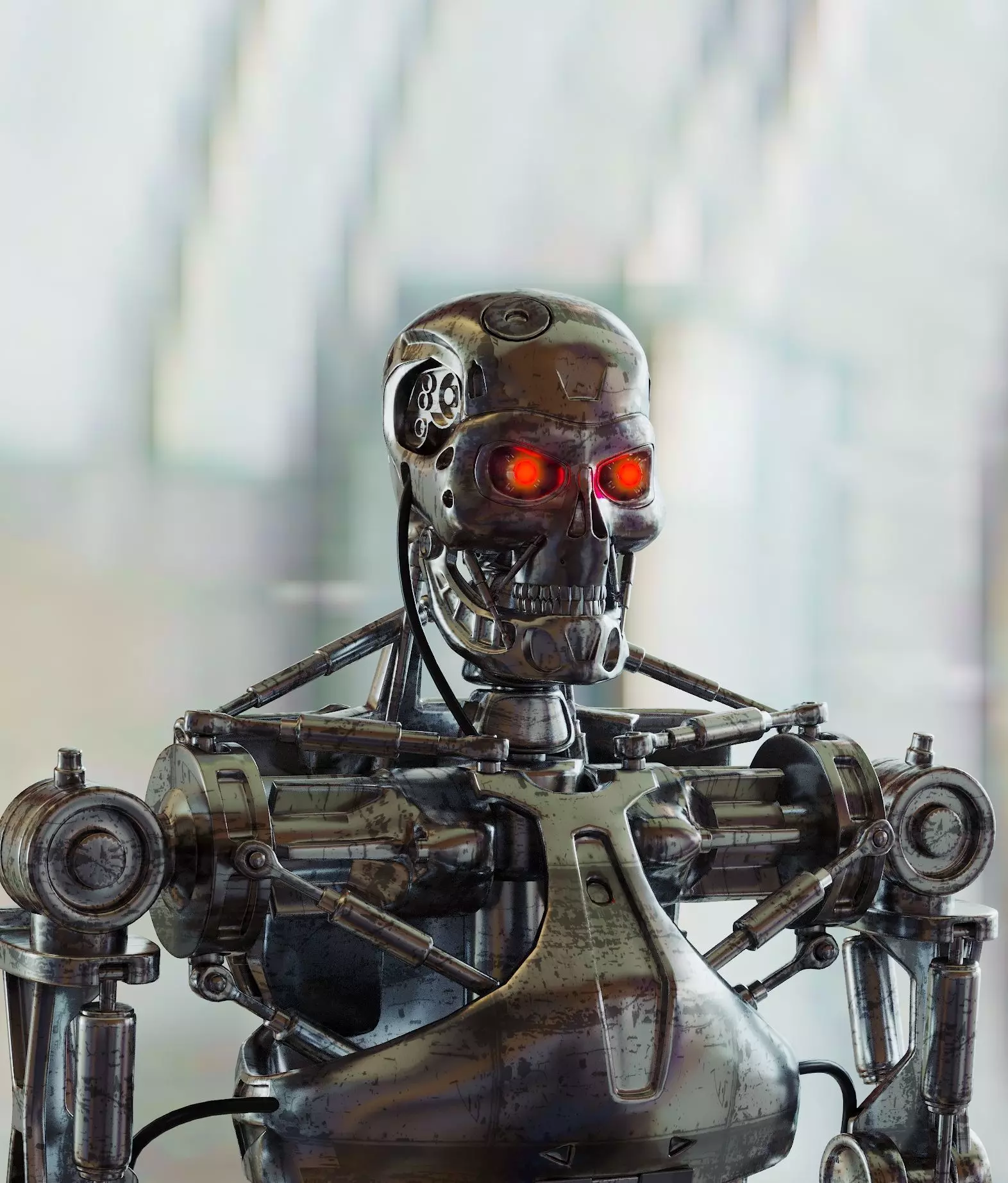 Terminator T800 Corona 3D model_0