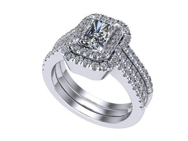 EC halo ring with guardian ring 3D print model