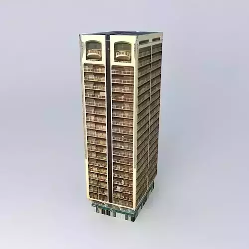 Habib Bank Tower Free 3D model