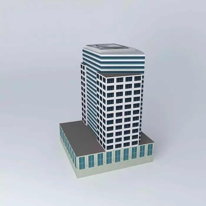 Portland Tower Free 3D model