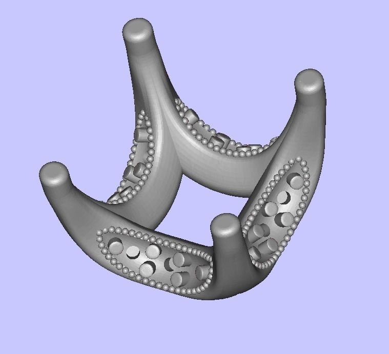 Engagement ring 3D print model_8