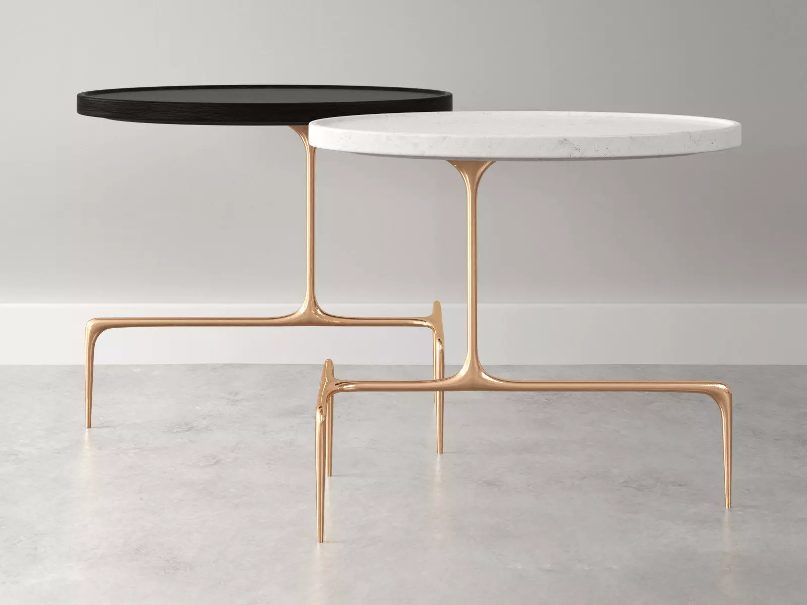 Bridger Oval Side Table Free 3D model_0