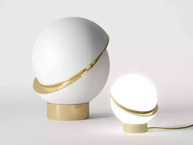 Crescent Table Lamp