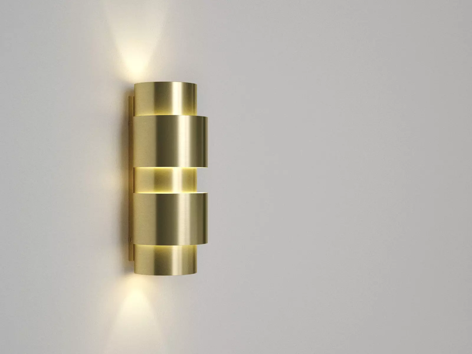 Ring Wall Lamp Free 3D model_0
