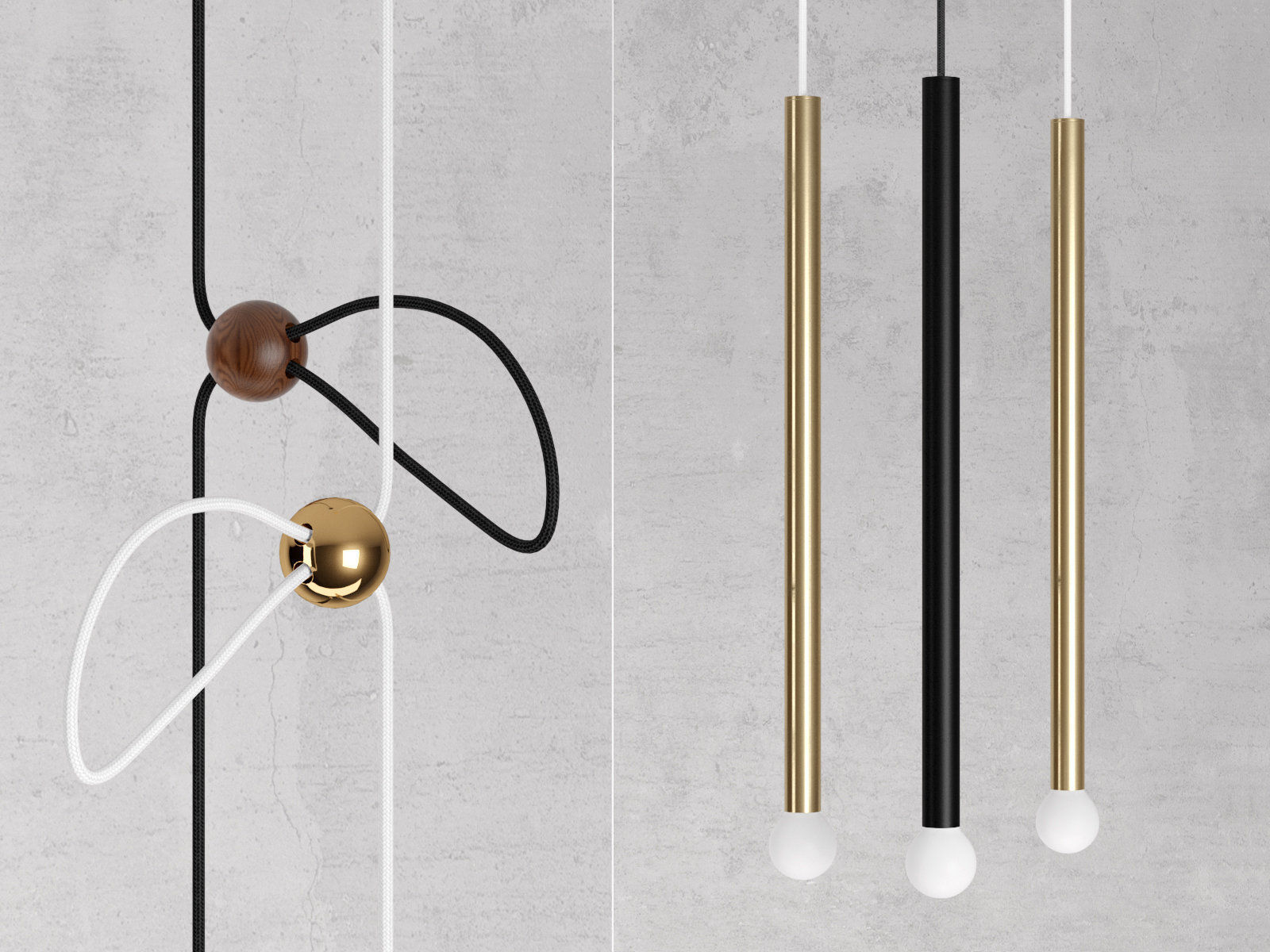 Strike Pendant Lamp Free 3D model_1