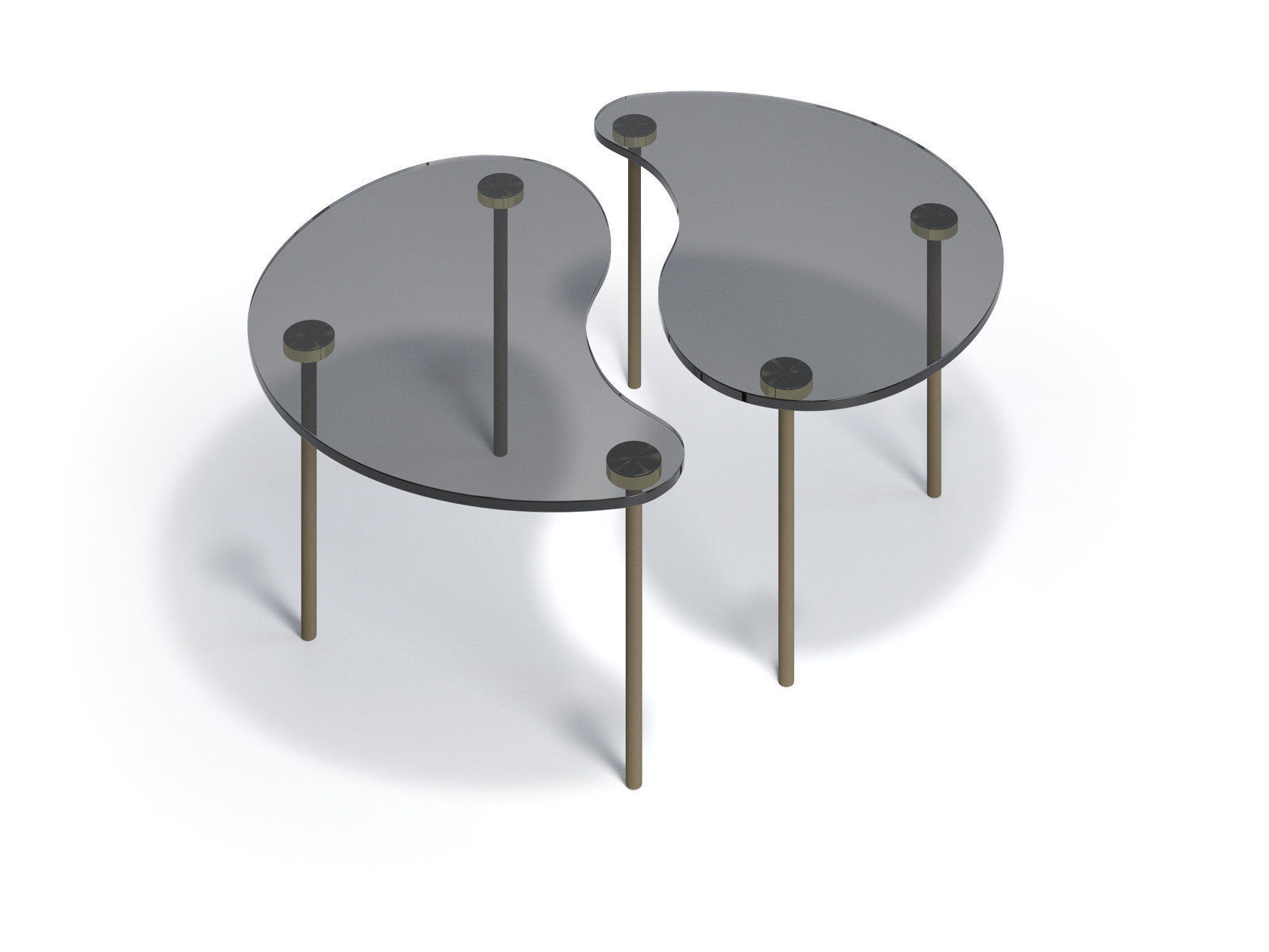 Cloud Small Table 3D model_2