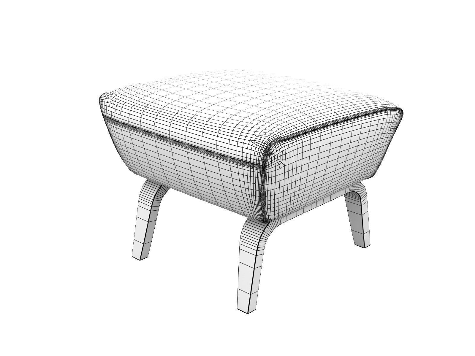 Palio Pouf 3D model_2