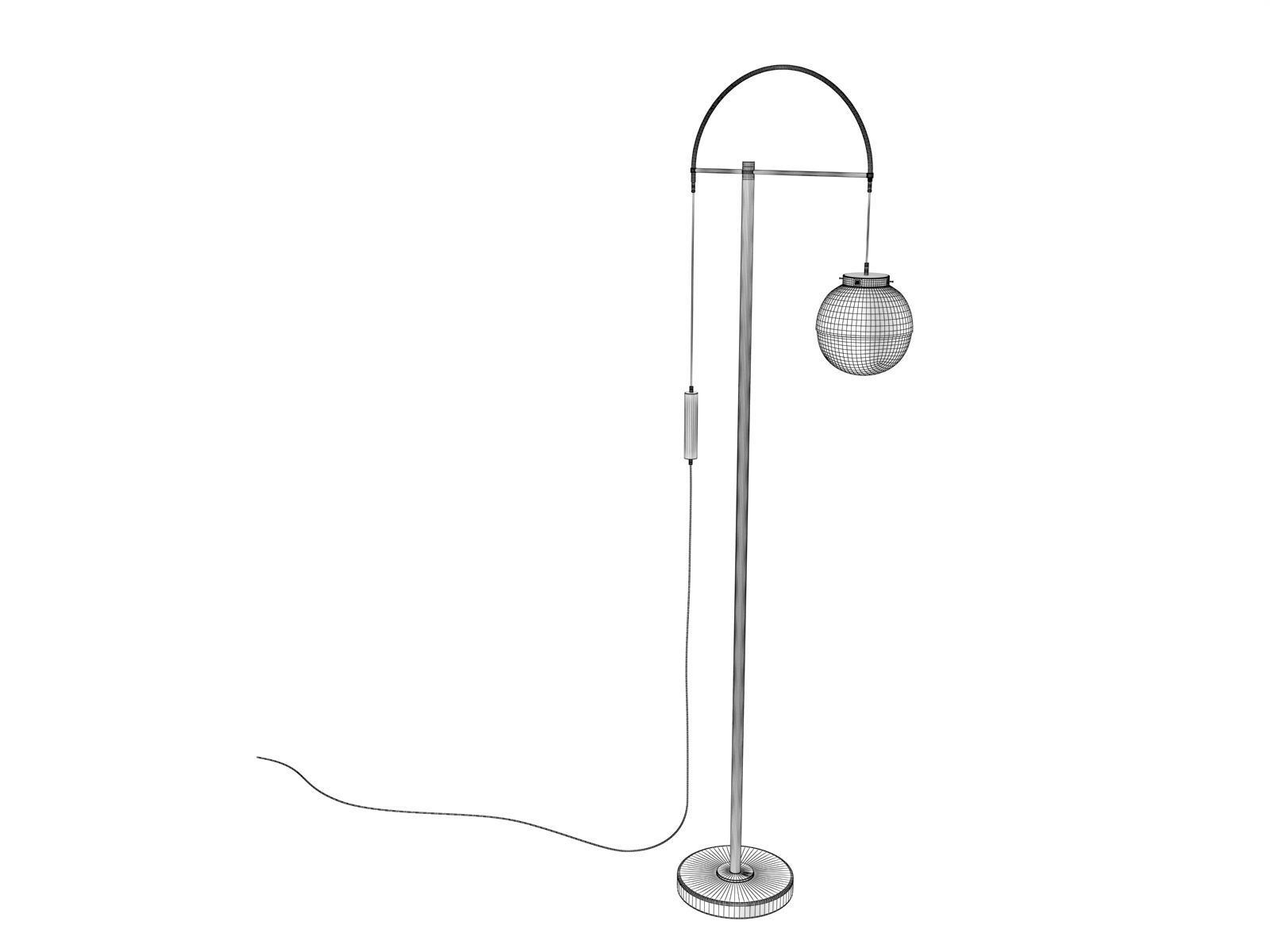 Lift Floor Lamp 3D model_3