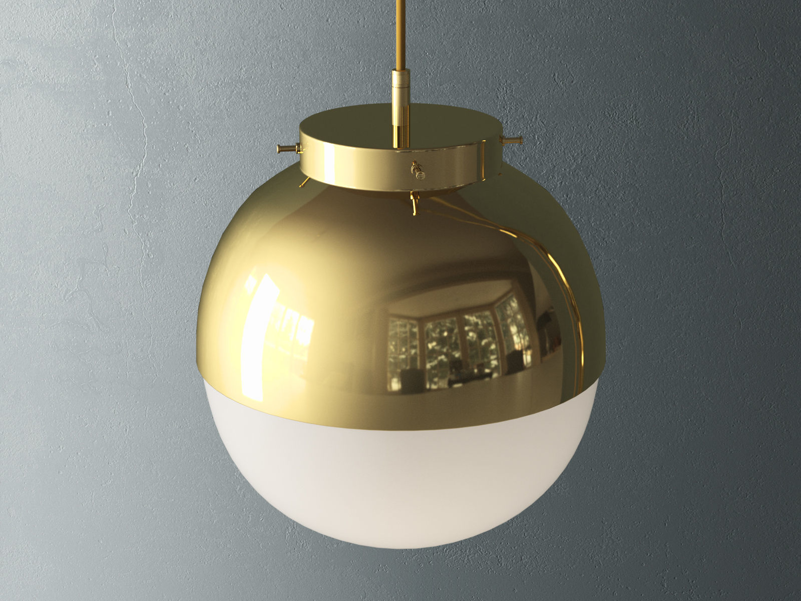 Lift Floor Lamp 3D model_2