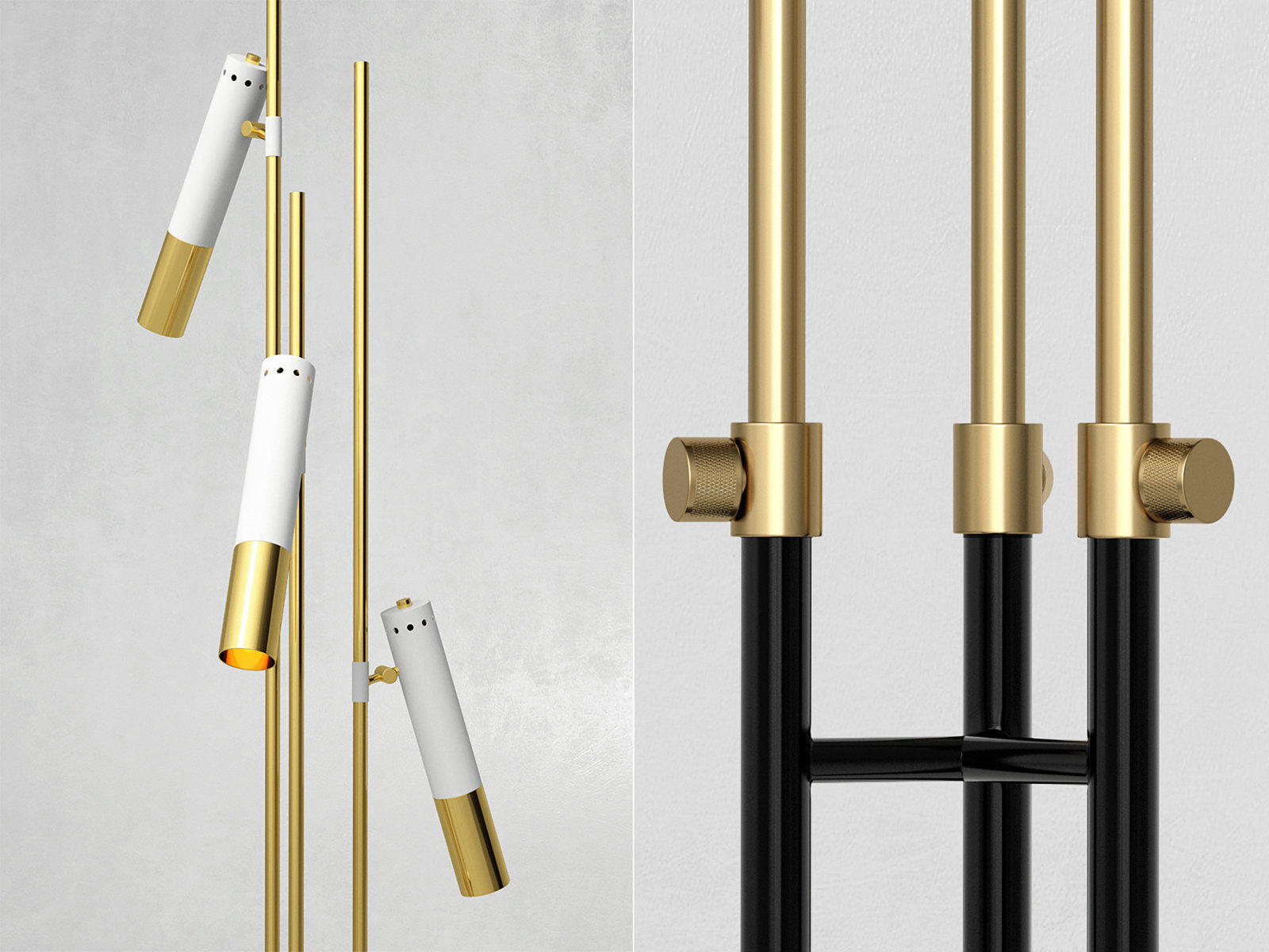 Ike Floor Lamp 3D model_1