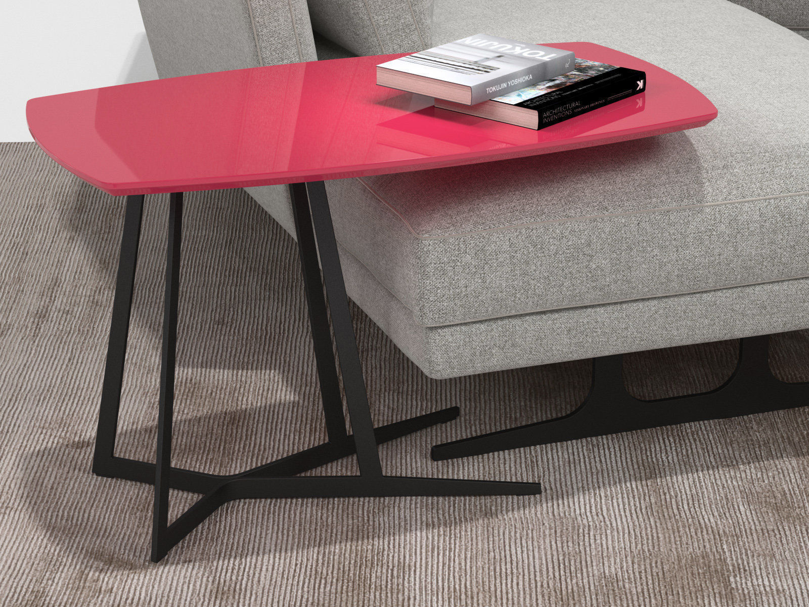 Jimmy 3 Side Table 3D model_1