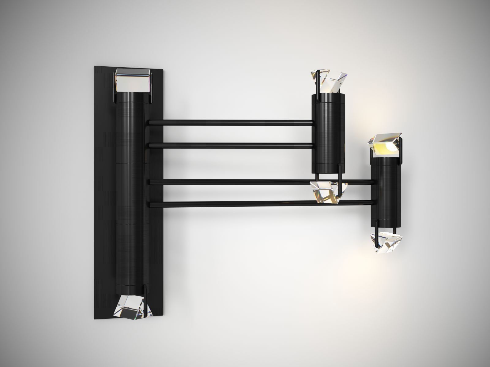 Aries Sconce IIII Pendant Lamp 3D model_2