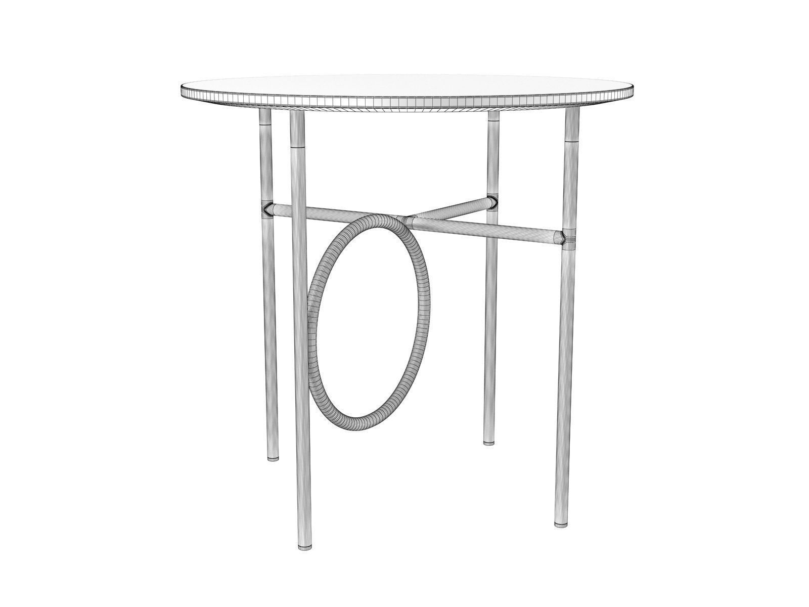 Ring Side Tables 3D model_10