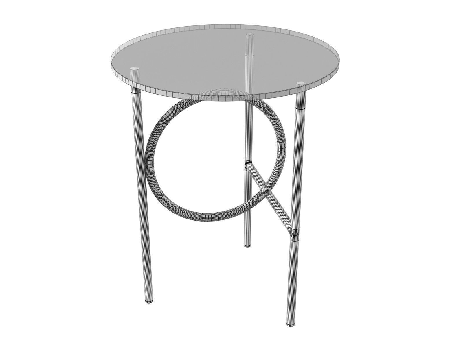 Ring Side Tables 3D model_6