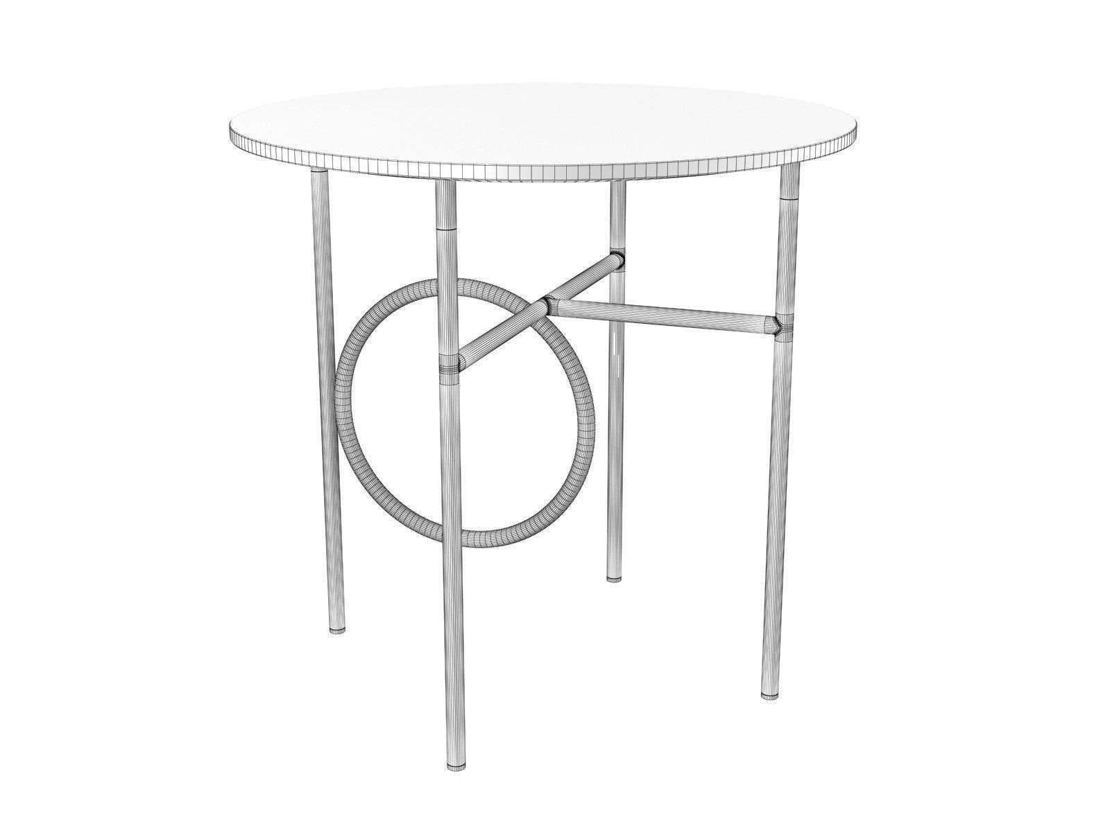 Ring Side Tables 3D model_11