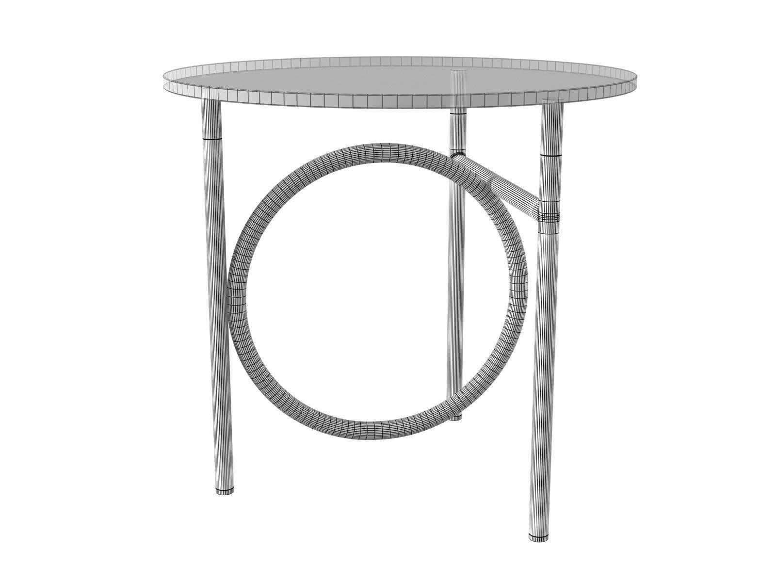 Ring Side Tables 3D model_3