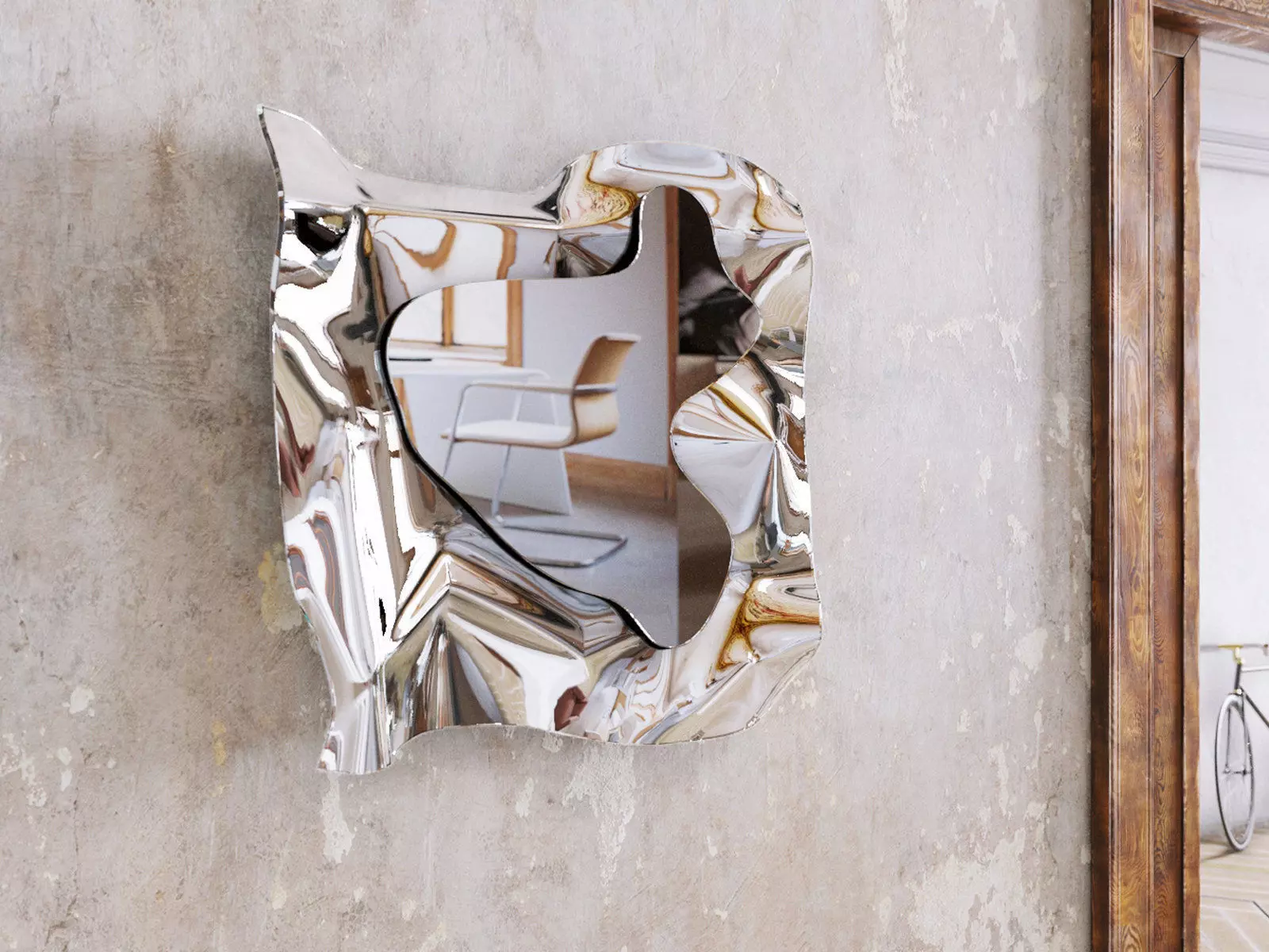 Christine Mirror 3D model_0